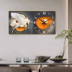 Đồng hồ tráng gương