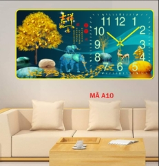Đồng hồ tráng gương