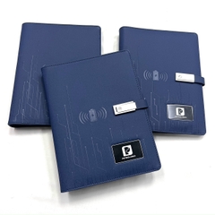 Sổ tay đa năng tích hợp pin 8000mAh - Sạc không dây