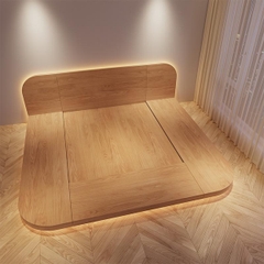 Giường Bay Gỗ MDF lõi xanh Bền đẹp có đèn led