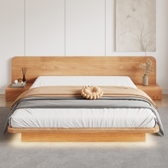 Giường Bay Decor Hiện Đại Gỗ Công Nghiệp CN10