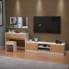 Bộ Bàn Trang Điểm Kết Hợp Kệ Tivi Hiện Đại