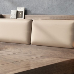 Giường Gỗ Công Nghiệp Hiện Đại Tựa Sofa Mã CN5
