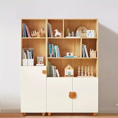 Kệ Sách Gỗ Cho Bé Hình Gấu