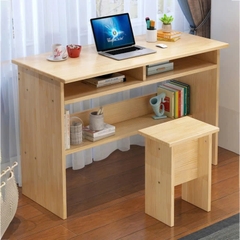 Bàn Làm Việc Gỗ Tự Nhiên Đa Năng Hiện Đại