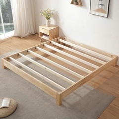 Giường Ngủ Gỗ Tự Nhiên Phong Cách Tối Giản