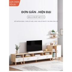 Kệ Tivi Gỗ Hiện Đại Phong Cách Bắc Âu