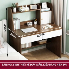 Bàn Học Sinh Thiết Kế Đơn Giản, Kiểu Dáng Hiện Đại