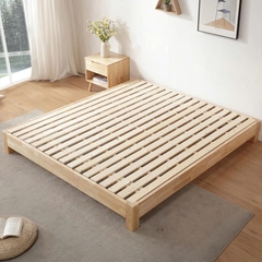 Giường Ngủ Gỗ Tự Nhiên Phong Cách Tối Giản