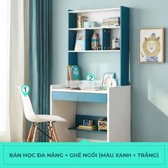 Bà Học Liền Giá Sách Hiện Đại