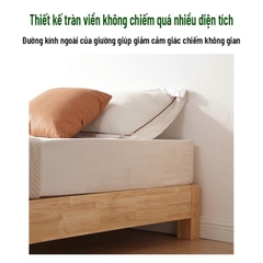 Giường Ngủ Gỗ Tự Nhiên Phong Cách Tối Giản