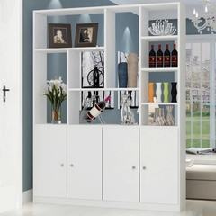 Kệ Sách Gỗ MDF Nhiều Ngăn Trưng Bày Hiện Đại Có Tủ Kín