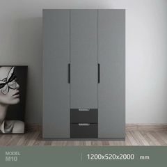 Tủ Quần Áo Gỗ MDF 2 Ngăn Kéo Hiện Đại