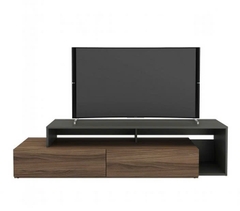 Kệ Tivi Gỗ MDF Hiện Đại 2 Tầng Ngăn Kéo