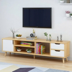 Kệ Tivi Gỗ Bắc Âu Phong Cách Hiện Đại