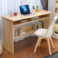 Bàn Làm Việc Gỗ Tự Nhiên Đa Năng Hiện Đại