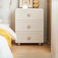 Tab Đầu Giường 3 Ngăn Kéo Bo Góc Hiện