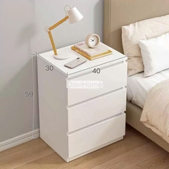 Tủ Đầu Giường Gỗ Hiện Đại 3 Ngăn Kéo