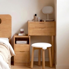 Bàn Trang Điểm Gỗ Tự Nhiên Thanh Lịch