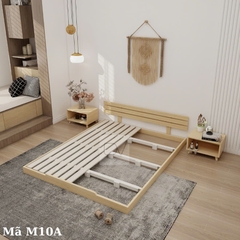Giường Gỗ Decor Giá Rẻ Bền Đẹp M10A