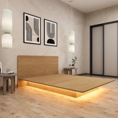 Giường Bay Gỗ Công Nghiệp Kiểu Nhật C01