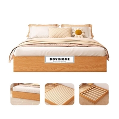 Giường Bệt Gỗ Tự Nhiên Phong Cách Hàn Quốc M45