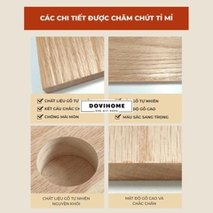Giường Bệt Gỗ Tự Nhiên Phong Cách Hàn Quốc M45