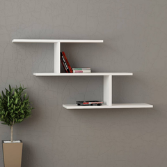 Kệ Để Sách Treo Tường 3 Tầng Hiện Đại - Phong Cách Tối Giản