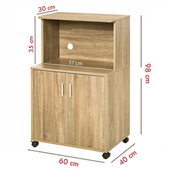 Tủ Kệ Để Lò Vi Sóng Gỗ Công Nghiệp Tiện Dụng