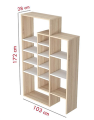 Kệ Để Sách Hiện Đại Nhiều Ngăn Lệch Tầng