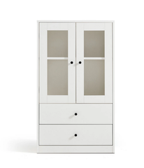 Tủ Đựng Tài Liệu Cánh Kính Kết Hợp Ngăn Kéo