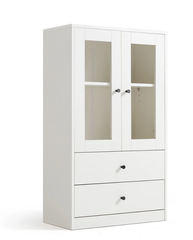 Tủ Đựng Tài Liệu Cánh Kính Kết Hợp Ngăn Kéo