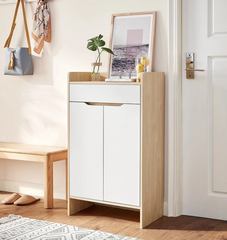 Tủ Để Giày Dép Bằng Gỗ Công Nghiệp Phong Cách Tối Giản