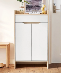 Tủ Để Giày Dép Bằng Gỗ Công Nghiệp Phong Cách Tối Giản