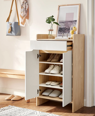 Tủ Để Giày Dép Bằng Gỗ Công Nghiệp Phong Cách Tối Giản