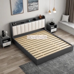 Giường Ngủ Bọc Đệm Phong Cách Hiện Đại