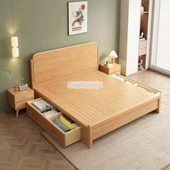 Giường Ngủ Gỗ Tự Nhiên Hiện Đại Sang Trọng