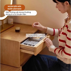Bàn Trang Điểm Gỗ Tự Nhiên Thanh Lịch