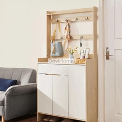 Kệ Giày Đa Năng Kèm Móc Treo & Ngăn Kéo