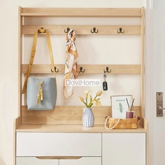 Kệ Giày Đa Năng Kèm Móc Treo & Ngăn Kéo