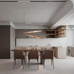Combo nội thất phòng bếp phong cách Minimalist