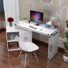 Bàn Học Sinh Chữ L Hiện Đại Kèm Kệ Sách