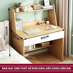 Bàn Học Sinh Thiết Kế Đơn Giản, Kiểu Dáng Hiện Đại