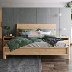 Giường Ngủ Gỗ Tự Nhiên Phong Cách Hiện