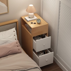 Tủ Đầu Giường Gỗ Mdf Kết Hợp Ngăn Kéo Tiện Lợi