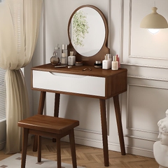 Bàn Trang Điểm Gỗ Hiện Đại Có Gương