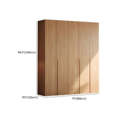 Tủ Quần Áo Cánh Mở Gỗ MDF Cốt Xanh Chống Ẩm