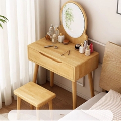 Bàn Trang Điểm Gỗ Hiện Đại Có Gương