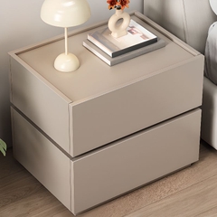Tab Đầu Giường 2 Tầng Gỗ Công Nghiệp Hình Hộp Cách Điệu