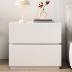 Tab Đầu Giường 2 Tầng Gỗ Công Nghiệp Hình Hộp Cách Điệu